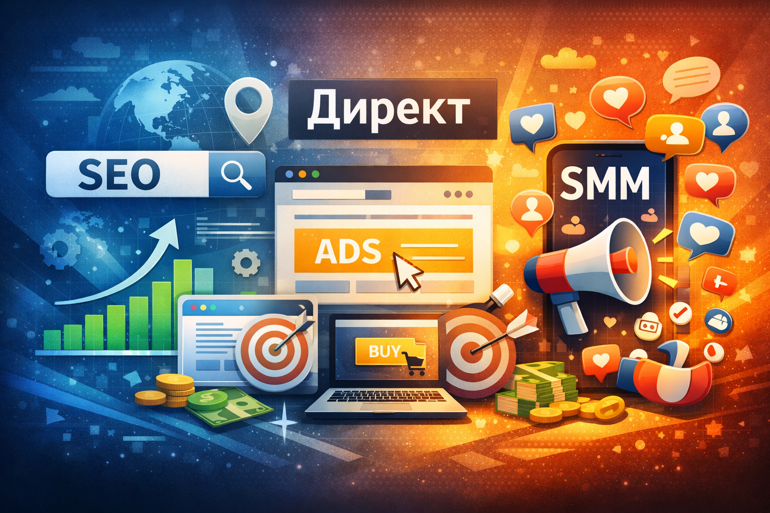 SEO, контекстная реклама или SMM: что выбрать для продвижения бизнеса